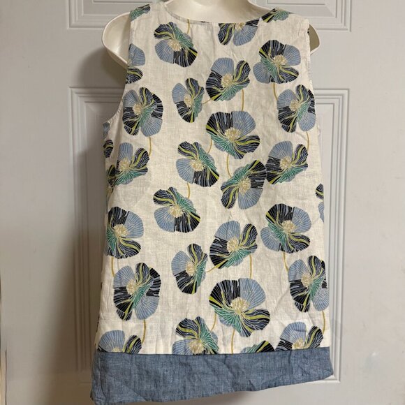 Habitat Clothes To Live In SZ Small Linen Cotton Lagenlook Sustainable Beach Mom - Picture 6 of 7